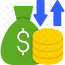 Income Fluctuation  Icon