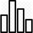 Income Graph Analytics Chart Icon