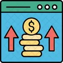 Income Growth Income Salary Icon