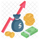 Income Increase Financial Growth Income Growth Icon