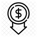 Income Money Coin Icon