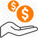 Income Coins Business Icon