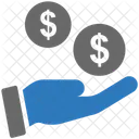 Seo Hand Income Icon