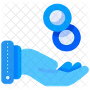 Hand Income Money Icon