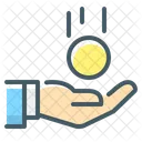 Hand Money Profit Icon