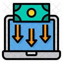 Money Flow Cash Icon