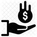 Cash Income Contribution Icon