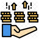 Income Money Hand Icon
