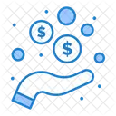 Income Money Coins Icon
