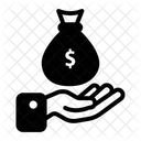 Income Money Sack Cash Icon