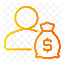 Income Money Bag Salary Icon