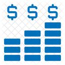 Income Money Graph Icon