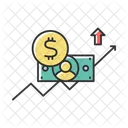 Income increase  Icon