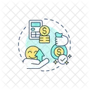 Cost Of Living Standard Of Living Earnings Growth Icon