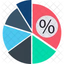 Income pie chart  Icon