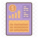 Income Statement Financial Statement Financial Report Icon