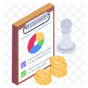 Financial Statement Income Statement Financial Report Icon
