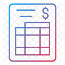Financial Report Financial Statement Accounting Icon