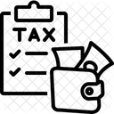 Income Tax Taxation Duty Icon