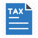 Income Tax Paper  Icon