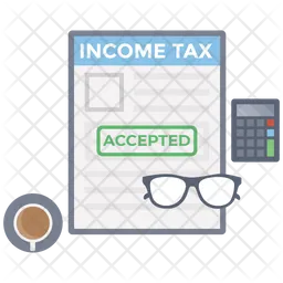 Income Tax Report  Icon