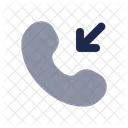 Incoming Call Rounded Phone Call Icon