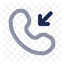 Incoming Call Rounded Phone Call Icon