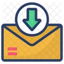 Incoming Mail Incoming Message Mail Download Icon