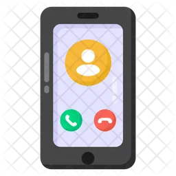 Incoming Mobile Call  Icon