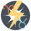 Incompatible Zodiac Signs Icon
