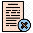 Incomplete Document Data Icon