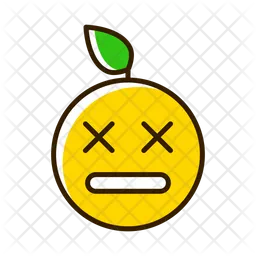 Inconsciente Emoji Icono