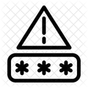 Incorrect Password Error Icon