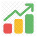 증가하다 차트를 올리다 통계 아이콘