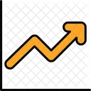 Increase Analytics Chart Icon
