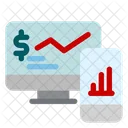 Flat Trading Business Icon