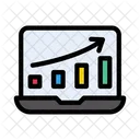 Increase Graph Growth Graph Growth Icon