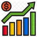 Increase Graph Money Financial Icon