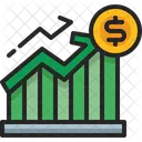 Increase graph  Icon