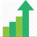 Increase Data Growth Performance Improvement Icon