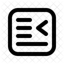 Increase indent  Icon