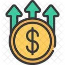 Increase Money Increase Money Icon
