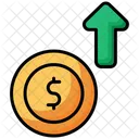 Increase Money Increase Arrow Money Icon