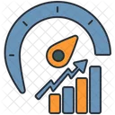 Performance Statistic Speed Icon