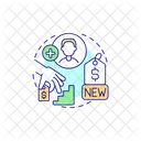 Increase Customer Approach Icon