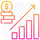 Costs Expenses Growth Icon