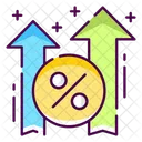 Increase Rate  Icon