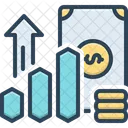 Increase Revenue Increase Revenue Icono