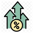 Increase Sale Business Business Growth Icon