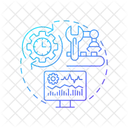 Increased Uptime Network Downtime Server Downtime Icon